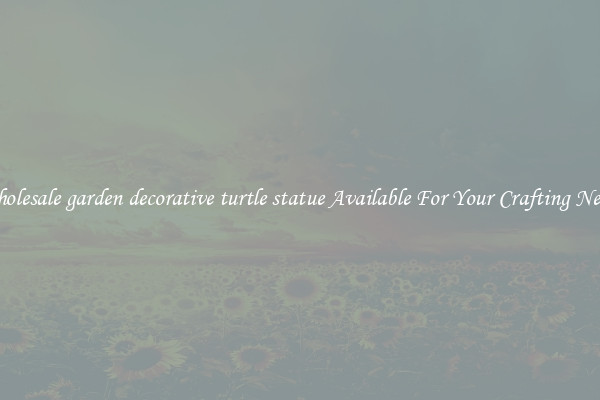 Wholesale garden decorative turtle statue Available For Your Crafting Needs