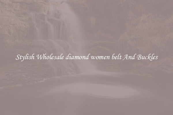 Stylish Wholesale diamond women belt And Buckles